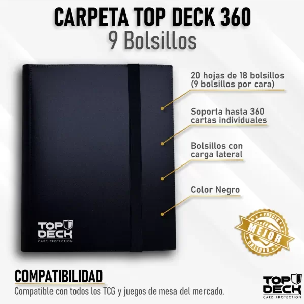 Carpeta TD 360 Negro