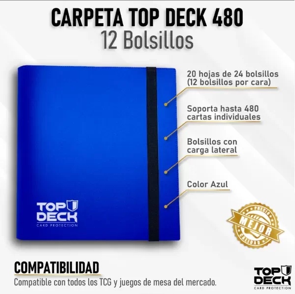 Carpeta TD 480 Azul