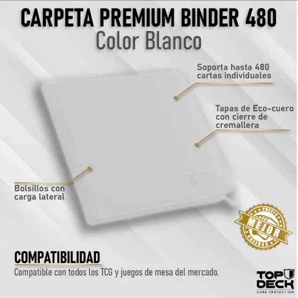Carpeta Premium TD 480 Blanco