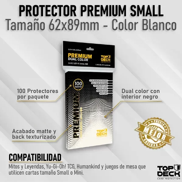 Sleeve Premium "Small" Blanco