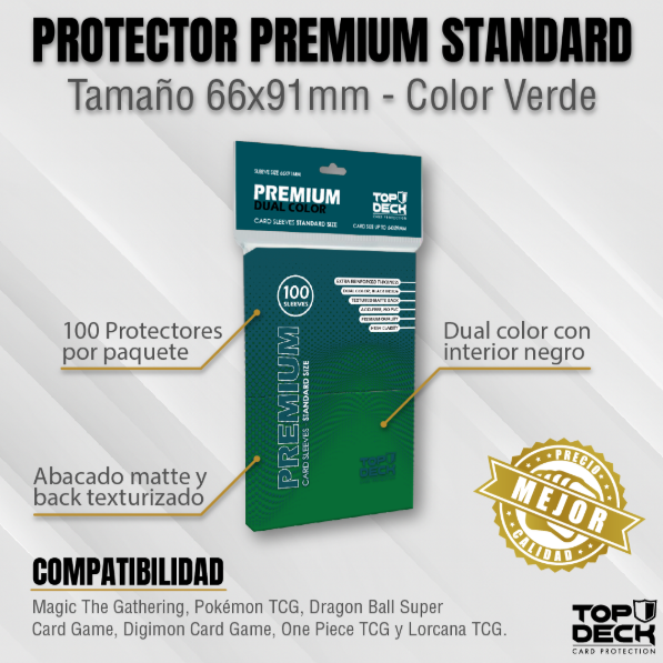 Sleeve Premium "Standar" Verde