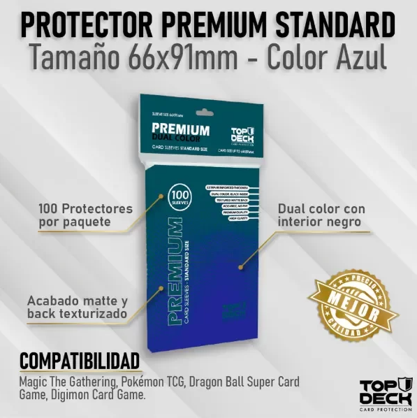 Sleeve Premium "Standar" Azul
