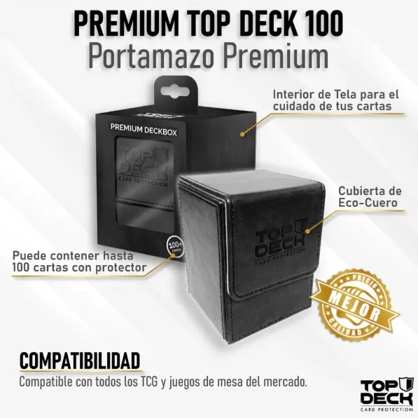 Deck Box "Premium 100" Negro